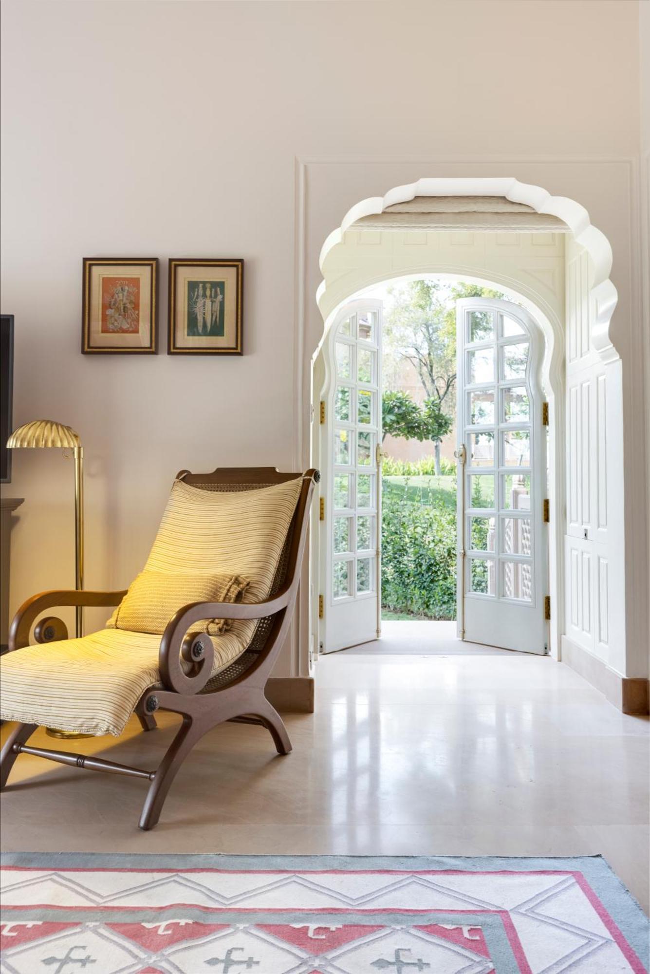 Chambre Premier Lit King-Size avec Jardin Privatif
